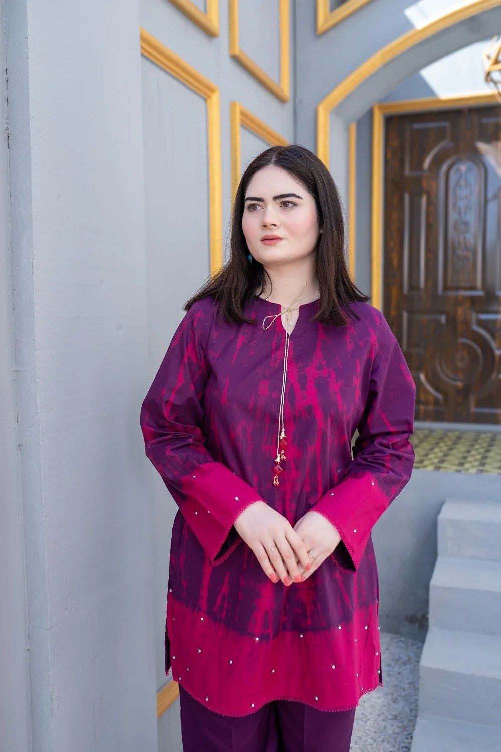 Samna Ashraf, founder and head designer of SAMNA
